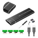 Adaptador Case Ssd Nvme M2 Ngff Sata Usb 3 1 E Type c 10gbps