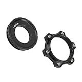 Adaptador Center Lock Rotor Centerlock 8 × 8 × 2 Pcs Mountain Hub Center Lock Adaptador Rotor De Freio A Disco De 6 Parafusos Para Acessório De Bicicleta Rotor Center Lock Rotor
