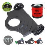 Adaptador Com Roda Para Aparador De Grama Suporte Corte Leve