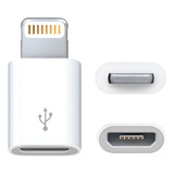 Adaptador Compativel Com Ios 5 6 7 8 e x Para Micro Usb V8