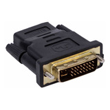 Adaptador Conector Dvi Digital Macho 24 5 Para Hdmi Fêmea