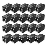 Adaptador Conector Emenda Cabo De Rede Cat 7 6 5 Kit 20