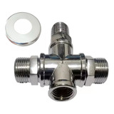 Adaptador Conector Te Monocomando Torneira Cruzeta 3 4 X 1 2