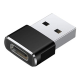 Adaptador Conector Tipo C Para Usb 3 0 Conversor Usb C Cor Preto