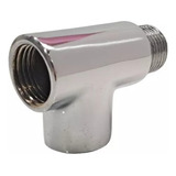 Adaptador Conexão T Ducha Higiênica E Caixa Acoplada Metal
