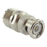 Adaptador Conversão Bnc Macho X Uhf Fêmea So239 Klc 3
