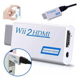 Adaptador Conversor Áudio Vídeo Nintendo Wii P Cabo Hdmi