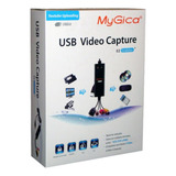 Adaptador Conversor Audio Vídeo Usb Tv Dvd Vhs Rca S video