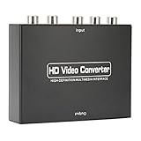 Adaptador Conversor De Componente Para HDMI YPbPr Para HDMI Coverter R L Suporta Conversor De áudio E Vídeo 1080P Para DVD PSP Xbox Para Monitor HDTV