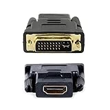 Adaptador Conversor DVI I Dual Link 24 5 Macho X HDMI Fêmea Banhado Ouro Feasso FCA 11B