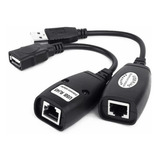 Adaptador Conversor Extensor Usb Via Cabo