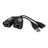 Adaptador Conversor Extensor Usb Via Cabo