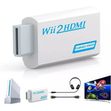 Adaptador Conversor Nintendo Wii Para Cabo Hdmi Fullhd 1080p