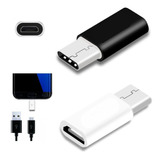 Adaptador Conversor Otg Usb c X Micro Usb Tipe V8 Fem