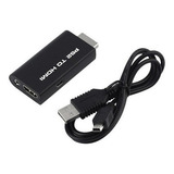 Adaptador Conversor Ps2 Hdmi Saída Áudio 720 1080p Videogame