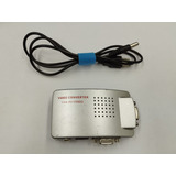 Adaptador Conversor Transcoder S video Vga