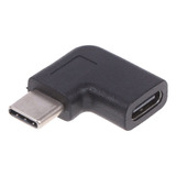 Adaptador Conversor Usb 3 1 Tipo C 90 Graus L Angular