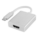 Adaptador Conversor Usb c 3 1 Type c Macho Para Hdmi Fêmea