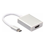Adaptador Conversor Usb c 3 1 Type c Macho Para Hdmi Fêmea