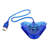 Adaptador Conversor Usb Controle Ps2 Duplo