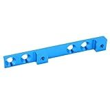 Adaptador Da Gaiola Da Garrafa Das Bicicletas De Yuecoom Ajustador Do Regulador Do Furo Da Gaiola Da Garrafa Do Ciclismo Da Liga De Alumínio Quatro Furos Para O Equipamento De Ciclismo Azul 