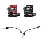 Adaptador De Antena Linha Caminhao Scania Serie 4 E 5 Pgr