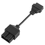 Adaptador De Cabo De Diagnóstico De Carro 20 Pinos Macho Obd2 16 Pinos Conector Fêmea Sportage Ferramenta De Inspeção Necessária