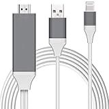Adaptador De Cabo Lightning Para HDMI Compatível Com IPhone IPad 1080P Cabo Conector HDTV Lightning Para Apple MFi Adaptador Lightning Para Digital AV 1080P Cabo Para IPhone IPad