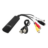 Adaptador De Captura Easy Cap Usb 2.0 Video Dvd Vhs Dvr Vhs