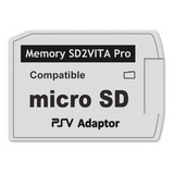 Adaptador De Cartão De Memória Sd2vita 5 0 Para Ps Vita Psv