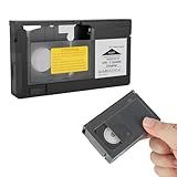 Adaptador De Cassete Para Filmadoras Controle Motorizado De Uma Tecla Compatível Com S VHS C E S VHS Para Conversão De Fitas VHS C