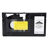 Adaptador De Cassetes De Fita C VHS VHS Motorizado Para VHS C Cassete Adaptador SVHS De 12 Mm SVHS VHSC Para VHS Para Videocornsão Cassete De Vídeo E VHS Para Conversão Digital