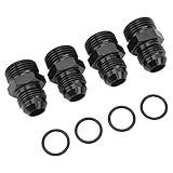 Adaptador De Combustível Macho O Adaptador De Trilho De Combustível Macho O 1500PSI Antienvelhecimento Para Regulador De Pressão De Combustível 10AN ORB Para 8AN