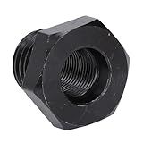 Adaptador De Eixo De Cabeçote De Torno Para Carpintaria Corpo De Liga De Aço Rosca Macho De 1 Pol 8TPI Rosca Fêmea De 3 4 Pol 16TPI 100 G Tamanho De 1 6 X 1 6 X 1 3 Pol 