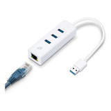 Adaptador De Hub Usb 3 0 Para Ethernet Tp link De 3 Portas