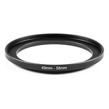 Adaptador De Lente 49mm Para Filtro