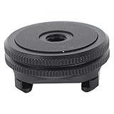 Adaptador De Montagem De Sapata Fria Montagens De Sapata De Flash De Liga De Alumínio De 1 4 Pol Para Filmadora De Câmera DSLR Montagem De Sapata Fria De Câmera Portátil Com