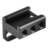 Adaptador De Montagem Mamen Q1 l2 Sapata Fria Vertical Para Cor Preto