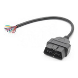 Adaptador De Plug Obd 2 Conector De Cabo Macho 16 Pinos