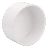 Adaptador De Plugue De Extremidade De Tubo De PVC De 15 Cm Schedule 40 Para Móveis De PVC Adaptador De Plugue De Tubo De PVC Branco De 15 Cm Para Montagem De Móveis De PVC Prateleira De Jardim Faça Você Mesmo