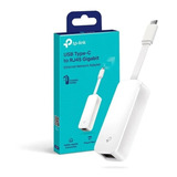 Adaptador De Rede Gigabit Usb Tipo C Para Rj45 Tplink Ue300c