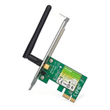 Adaptador De Rede Wi fi Pci e Tp link Tl wn781nd Wireless N 150mbps Com Antena Externa