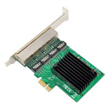 Adaptador De Servidor Gigabit Net Ethernet Rj 45 De 4 Portas