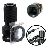 Adaptador De Soquete Par Chave De Impacto 1 2 Em Bits De 1 4
