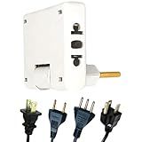 Adaptador De Tomada Articulado Benjamin Bivolt 110V 220V 02 E 03 Pinos 10A 20A