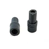 Adaptador De Válvula Presta Fina Para Grosso De Bicicleta Kit Com 2 Unidades