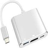 Adaptador Dex Hub 3 Em 1 USB C 3 1 Para Thunderbolt 3 0 HDMI 4K E USB 3 0
