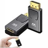 Adaptador Displayport Para HDMI 4k 2k 1080p UHD 4K 60Hz Displayport Macho X HDMI Fêmea 1 Unidade