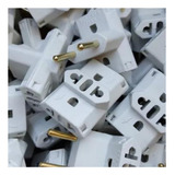 Adaptador Elétrico T 100 Pçs Tomada Benjamin Pino T 10a