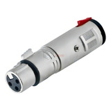 Adaptador Emenda Canon Xlr Fêmea X